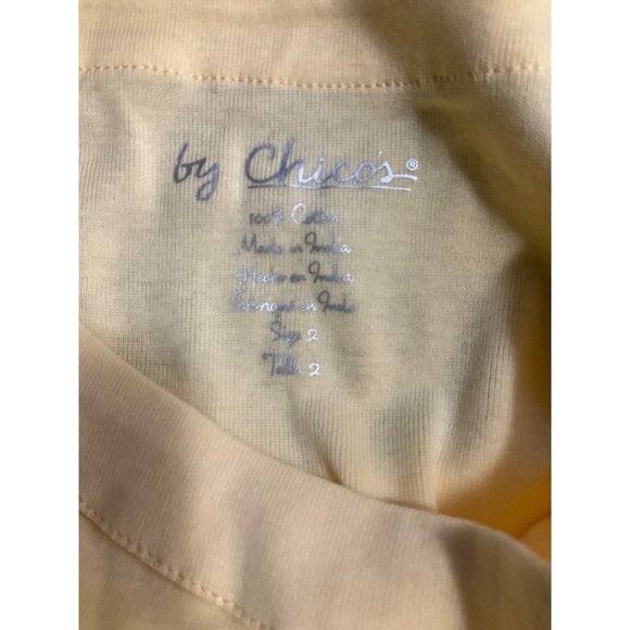 NWT- Chico's Summer Squash Tops - Size: 2 - Picture 3 of 6